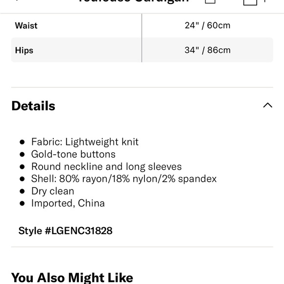 L’Agence Toulouse Cardigan - Picture 6 of 6